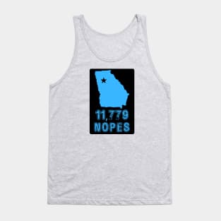 GA Votes - Mockup Blue Tank Top